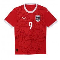 Camiseta Austria Marcel Sabitzer #9 Primera Equipación Replica Eurocopa 2024 para mujer mangas cortas